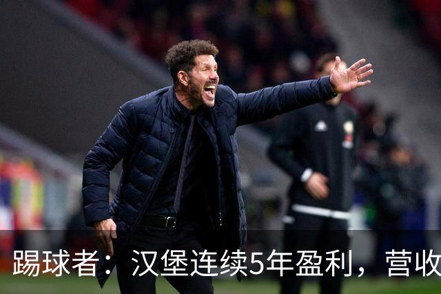 踢球者：汉堡连续5年盈利，营收1.821亿创纪录